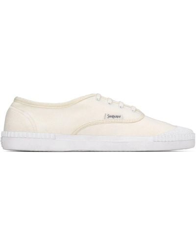 Saint Laurent Sneakers aus Canvas - Weiß