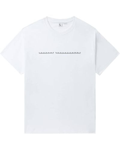 Random Identities Camiseta con logo estampado - Blanco
