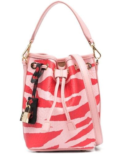 MCM Dessau Tasche mit Zebra-Print - Pink
