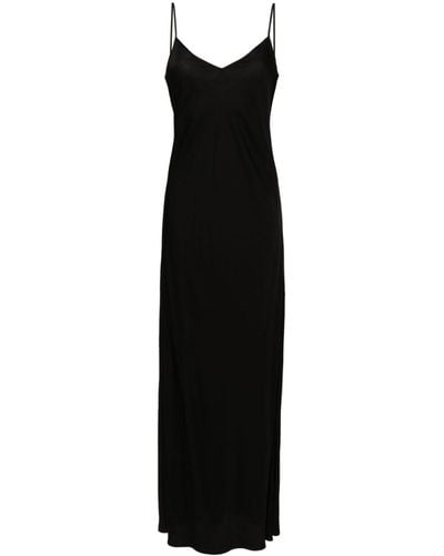 Diane von Furstenberg Balbino Slip Maxi Dress - Black