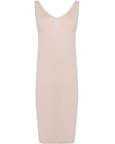 CFCL Open-back Ribbed Dress - Pink