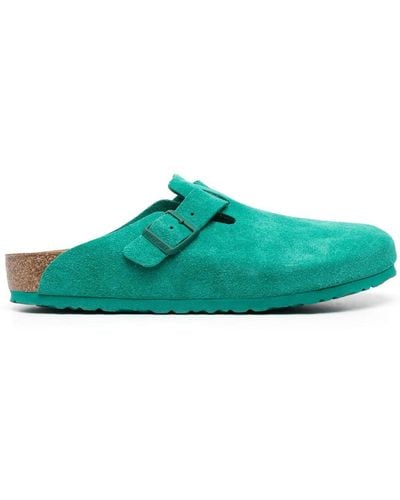 Birkenstock Zuecos Boston - Verde