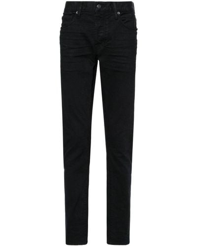 Tom Ford Selvedge Slim-cut Jeans - Black