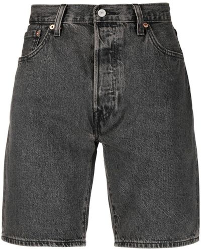 Levi's Jeans-Shorts mit geradem Bein - Grau
