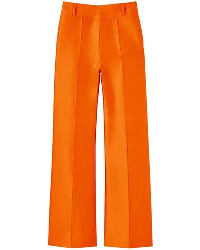 D'Estree Pantalones Yoshi con pinzas - Naranja