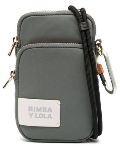 Bimba Y Lola Logo-patch Crossbody Bag - Green