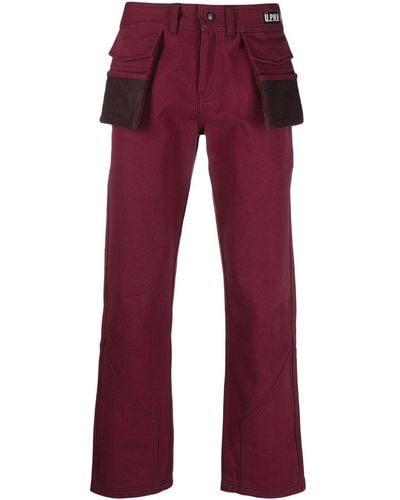 U.P.W.W. Five-pocket Regular Trousers - Red