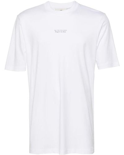 Song For The Mute The Dreamers Cotton T-shirt - White