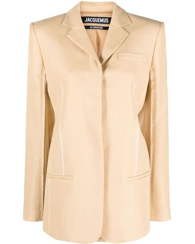 Jacquemus Blazer La Veste Caraco - Neutro