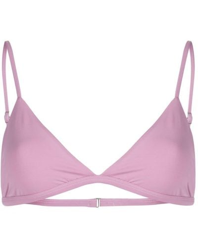 Anemos The Classic Triangle Bikini Top - Pink