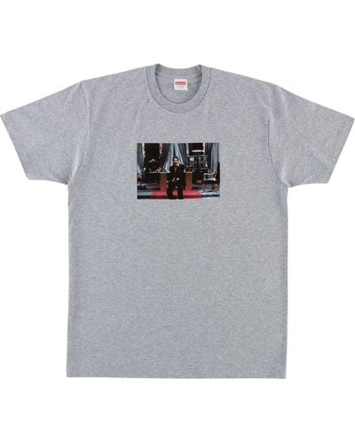 Supreme T-shirt Met Print - Grijs