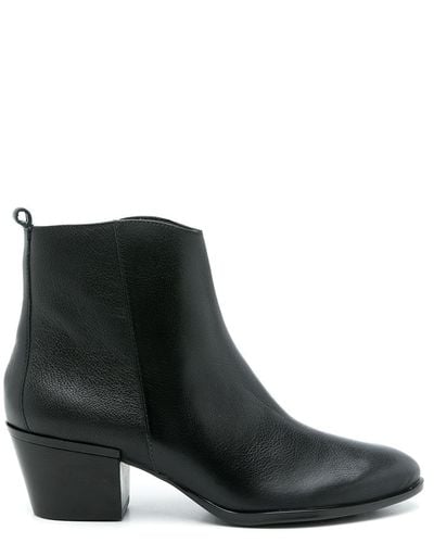 Sarah Chofakian Nicolo Leather Boots - Black