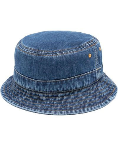 Moschino Classic Rain Hat Bucket Hat - Blue