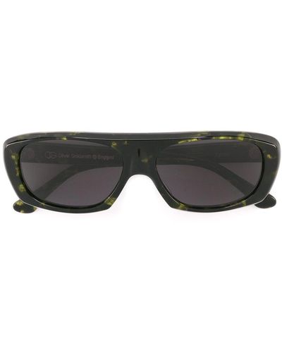Oliver Goldsmith Twisp square-frame sunglasses - Verde