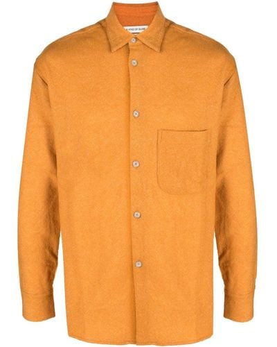 A Kind Of Guise Gusto Hemd aus Bio-Baumwolle - Orange