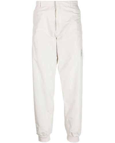 adidas Logo-patch Tapered Pants - White