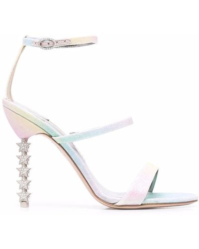 Sophia Webster Rosalind Glitter-strappy Sandals - Pink