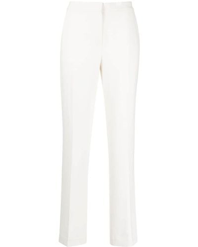 Theory Slim-cut Tailored Trousers - White
