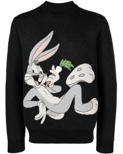 Alanui Bugs Bunny Sweater - Black