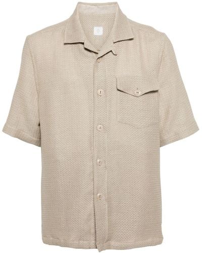 Eleventy Short-sleeve Shirt - ナチュラル