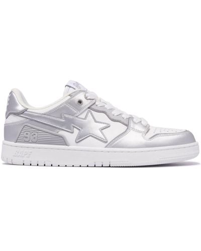 A Bathing Ape Sk8 Sta #4 Trainers - White