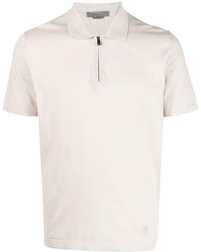 Corneliani Klassisches Poloshirt - Weiß