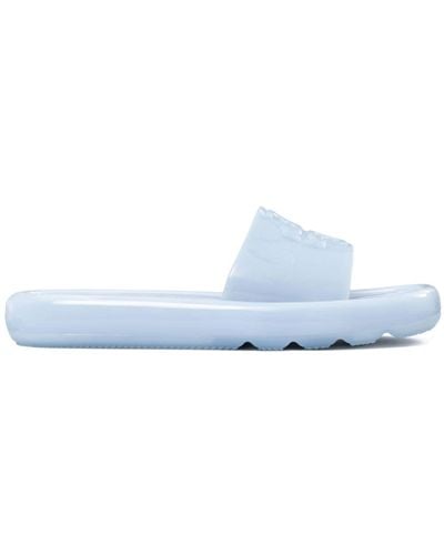 Tory Burch Bubble Jelly Slides - White