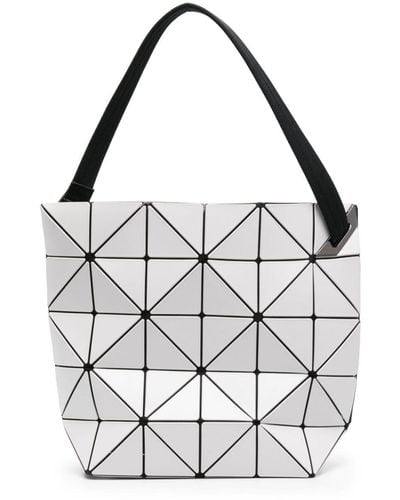 Bao Bao Issey Miyake Blocky Geometric Shoulder Bag - White