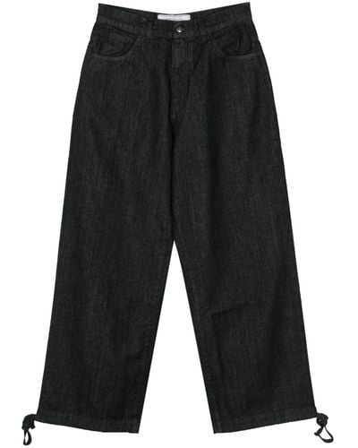 Societe Anonyme Fabien Wide-leg Jeans - Black