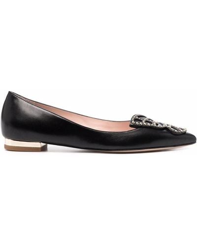 Sophia Webster Zapatos de tacón Butterfly - Negro