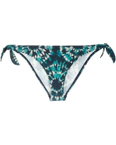 Marlies Dekkers Tie-dye Bikini Bottoms - Blue