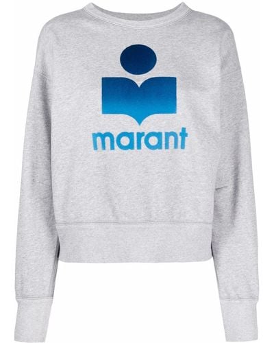 Isabel Marant Sweater Met Logo - Grijs