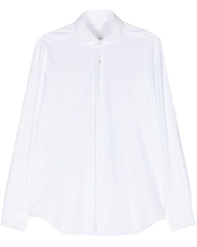 Xacus Poplin Long-sleeves Shirt - White