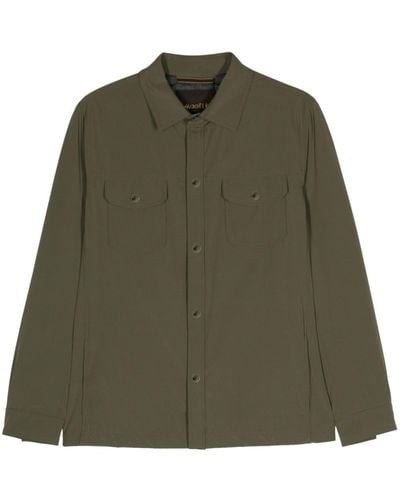 Moorer Atlas-kn Shirt Jacket - Green