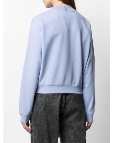 McQ Sweater Met Patch - Paars