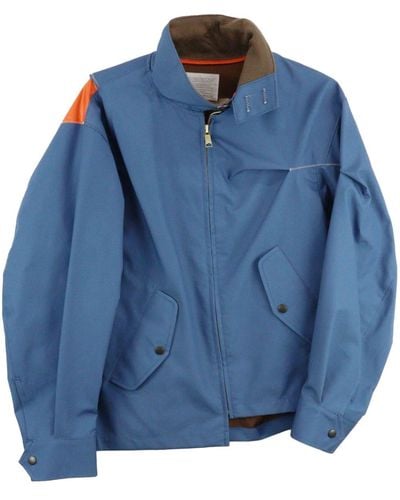 Kolor Asymmetric Lightweight Jacket - Blue