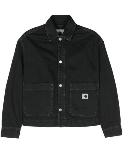 Carhartt Garrisson Cotton Shirt Jacket - Black