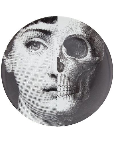 Fornasetti Plate - Gris