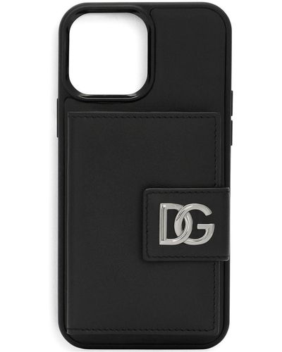 Dolce & Gabbana Dgロゴ Iphone 13 Pro Max ケース - ブラック