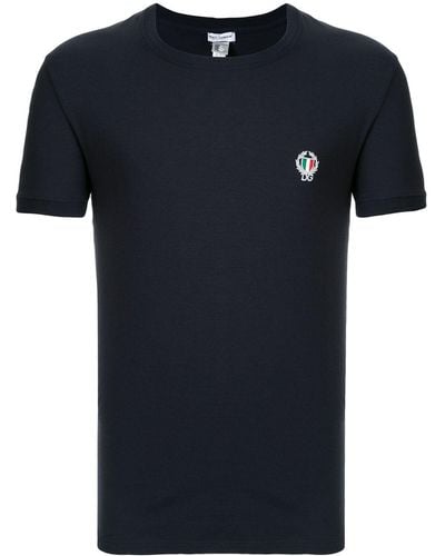 Dolce & Gabbana T-shirt Met Ronde Hals - Zwart