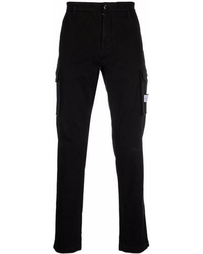 Philipp Plein Slim-fit Cargo Trousers - Black