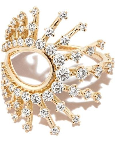 Fernando Jorge 18kt Yellow Gold Clarity Diamond Ring - Metallic
