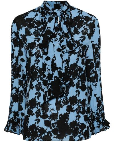 Baum und Pferdgarten Mishal Bluse mit Blumen-Print - Schwarz