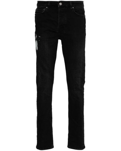 Ksubi Chitch Etch Tapered Jeans - Black