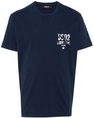 DSquared² Dsq2 Cool Fit Tシャツ - ブルー