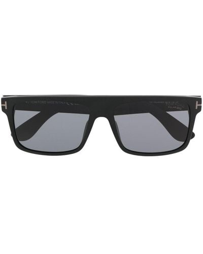 Tom Ford Sonnenbrille mit durchgehendem Steg - Schwarz