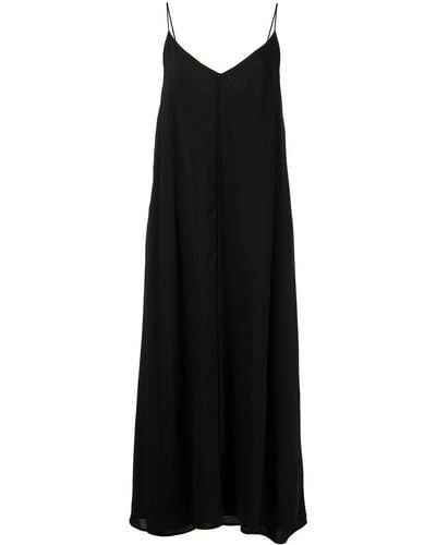 Voz Double-layer Cami Dress - Black