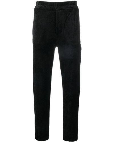 Saint Laurent Pantalones de chándal con cinturilla elástica - Negro