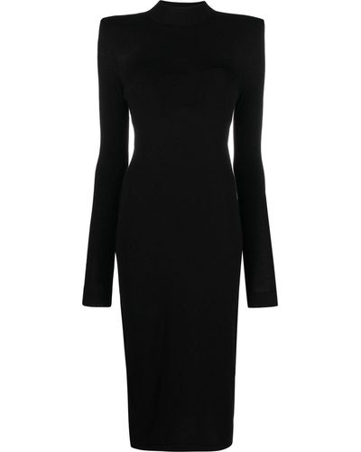 Sportmax Knitted Dress - Black