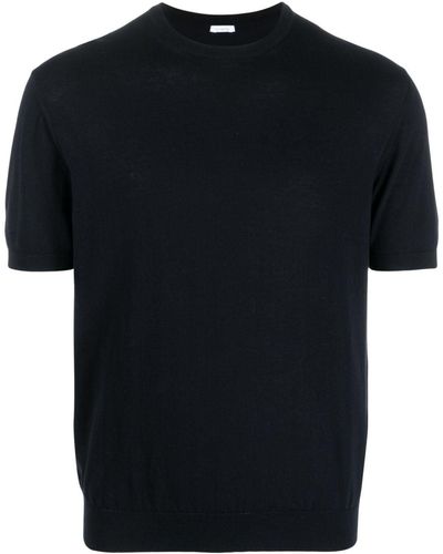 Malo Short-sleeve Cotton T-shirt - Black